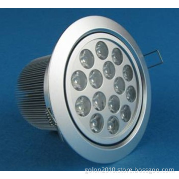 15*1W LED Down Light Dimmable, 100-240VAC CE RoHS 3 Years Warranty